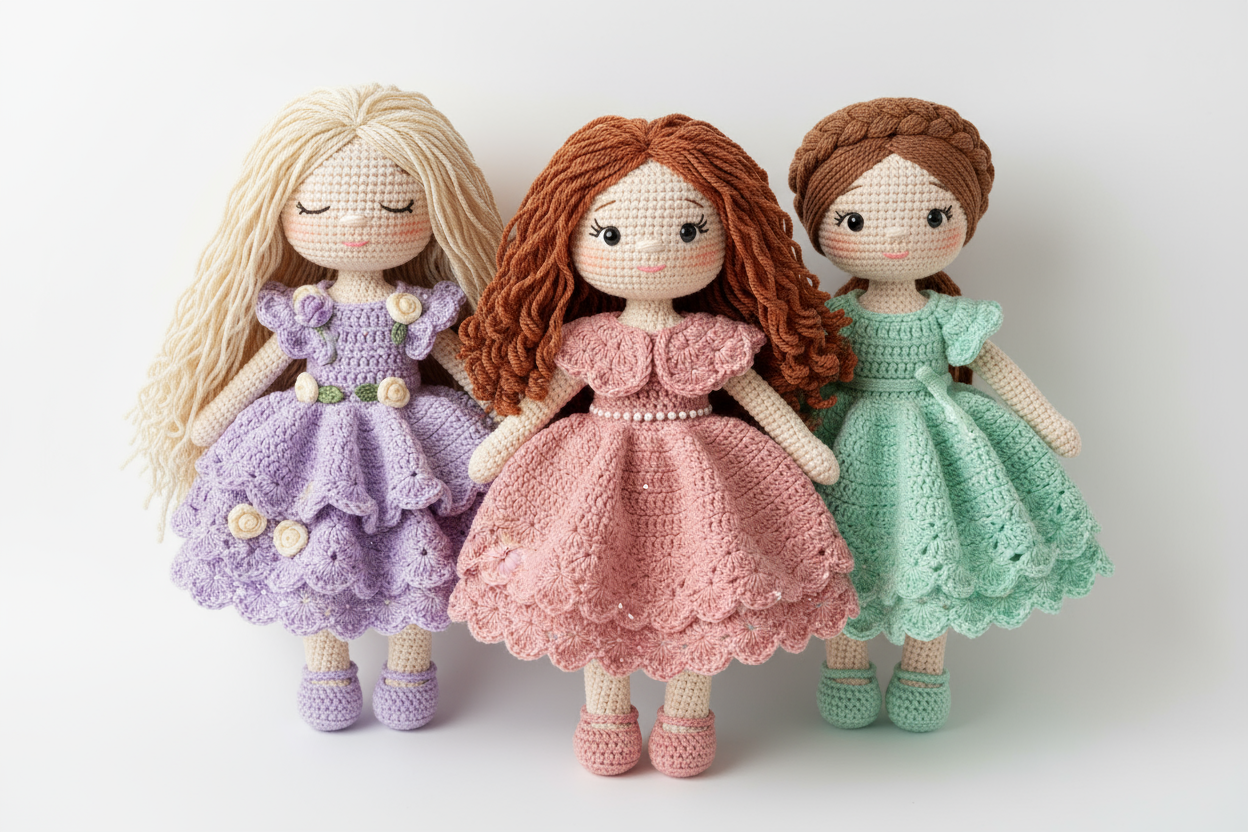 Crocheted Dolls