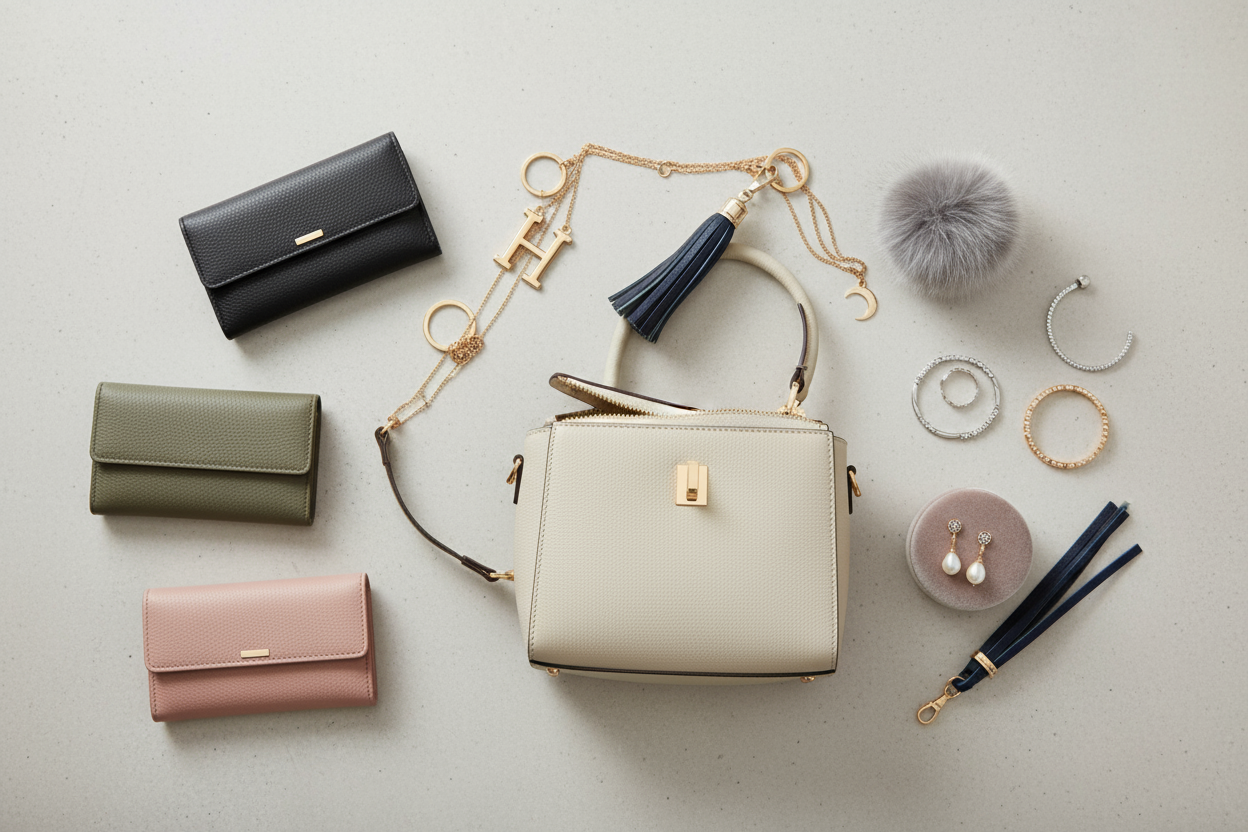 Luxury Keychains & Purse Hangers