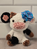 Little Moo Cow Crochet Doll