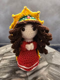 Virgin Mary Crochet Doll