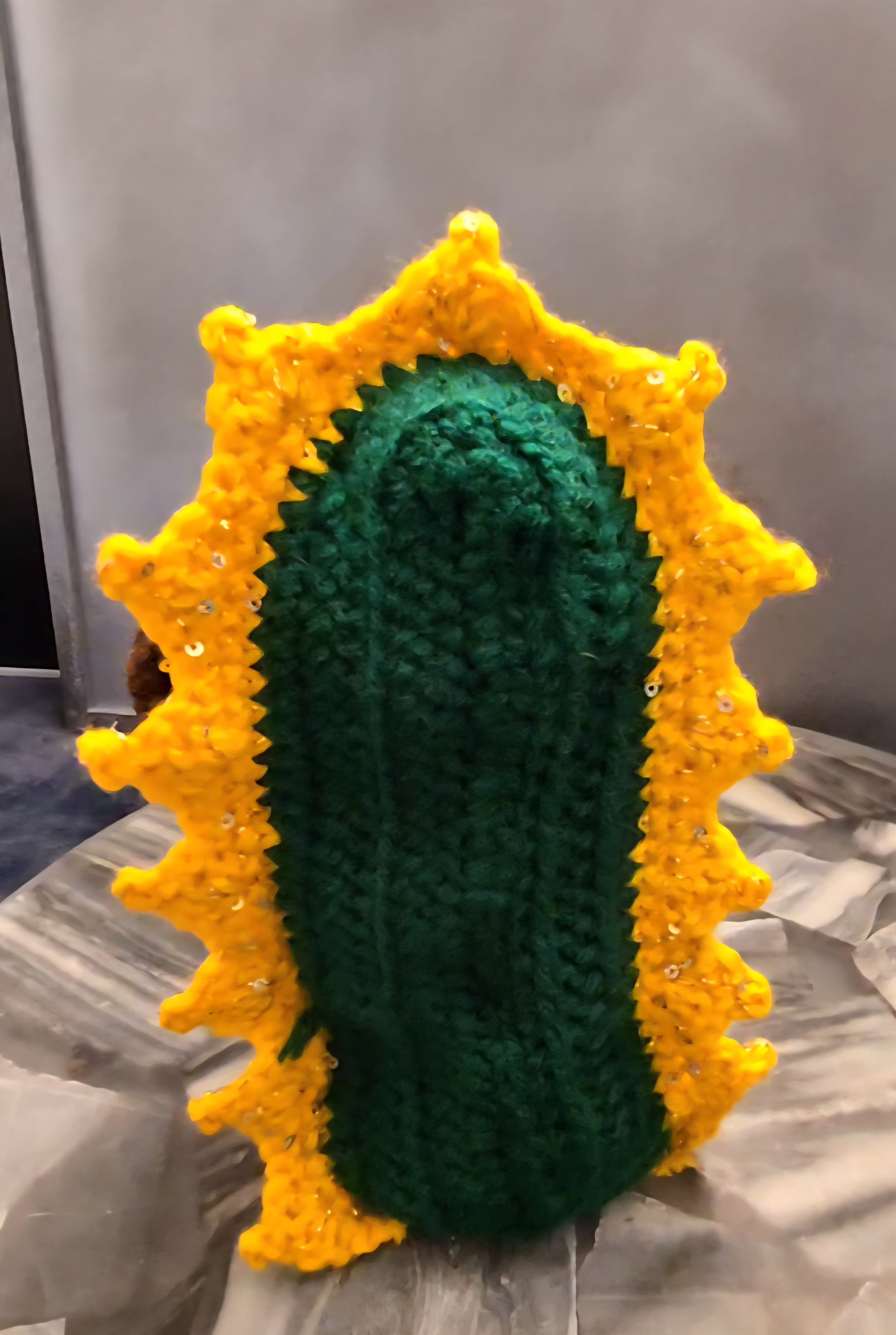 Virgin Mary Crochet Doll